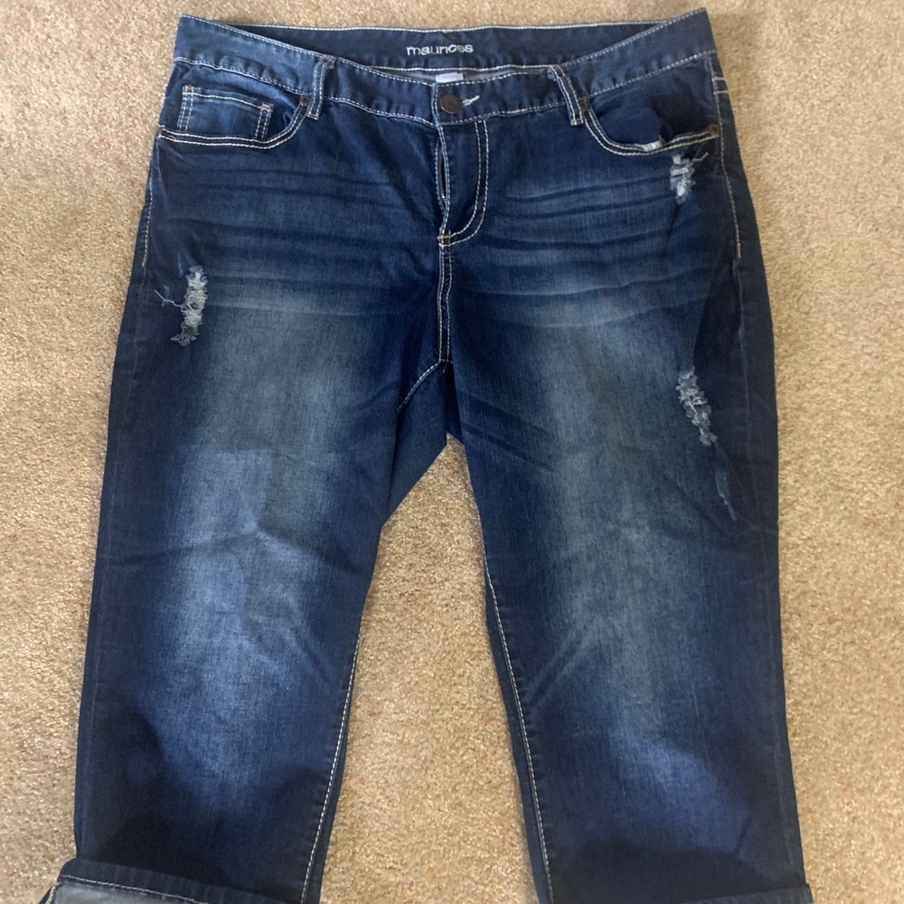 Maurice’s denim capri